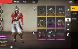 CONTA DE FREE FIRE 2 PASSE+SKINS