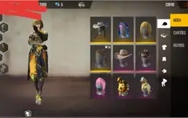 CONTA DE FREE FIRE 2 PASSE+SKINS