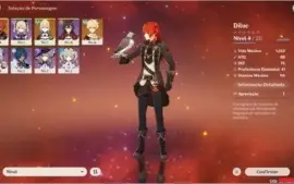 Genshin Impact - Diluc + Jean AR7 (Top starter)