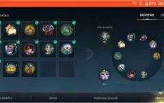Conta  platina league of legends wild rift mobile