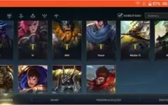 Conta  platina league of legends wild rift mobile