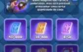 Conta Clash Royale Lvl 11 300 mil de ouro e 2500 gemas!!