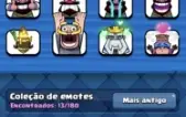 Conta Clash Royale Lvl 11 300 mil de ouro e 2500 gemas!!