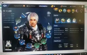 Conta MIR4 LV 53 Guerreiro