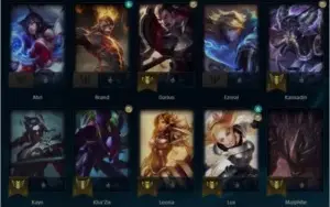 Conta LOL lvl 30 upada na mão