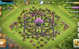 CONTA CLASH OF CLANS CV 9 SEMI-FULL + 1300 GEMAS