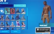 Conta Epic/Fortnite com travis scott e watch dogs 2