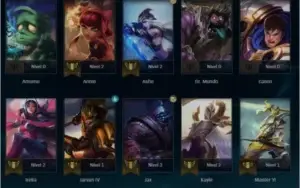 Conta Level 30 Unranked LOL