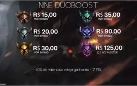 NINE | Contas & EloJob