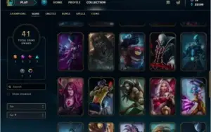 CONTA LOL PLATINA 2- 135 CHAMPS - YASUO EMISSARIO- 32K EA