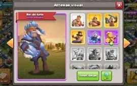 CONTA RARA DE CLASH OF CLANS BARATA