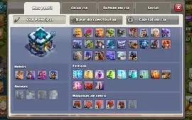 CONTA RARA DE CLASH OF CLANS BARATA