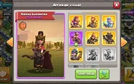 CONTA RARA DE CLASH OF CLANS BARATA