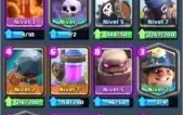 Clash royale level 11, quase todas lendarias
