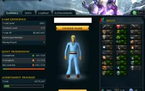 Conta Runescape Rs3 (Não Está Ligada A Nenhuma Conta Jagex)