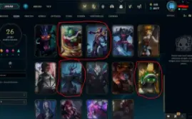 Conta Full Acesso com Corki OVNI, Kayle Juiza, Rammus Rei...
