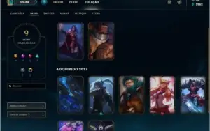 Contas League Of Legends - Diamante 5 e Platina 2