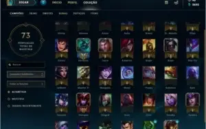 Contas League Of Legends - Diamante 5 e Platina 2