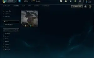 Conta League of Legends, muitas skins, emote Mestre, e mais