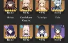 Conta Genshin Top 5* com BiS
