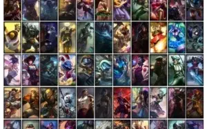 Conta Unranked com 96 Champs e 104 Skins + 10 Cromas