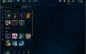 Conta Unranked com 96 Champs e 104 Skins + 10 Cromas