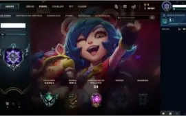 Conta lol Platina 2