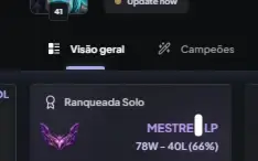 Conta mestre 2025 Win Rate ALTO!