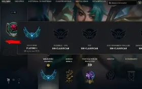 Conta Lol Platina 1