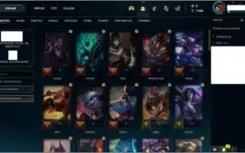 Conta LoL Platina