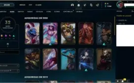 Conta LoL Platina