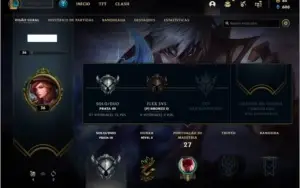 Conta prata 3 com 30 champs e 2 skins