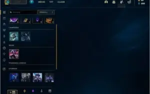 Conta prata 3 com 30 champs e 2 skins
