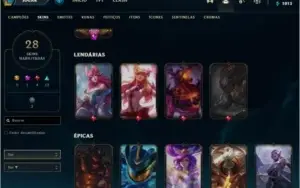 Conta lol platina