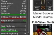 Char Tibia Knight Lvl 178 + 7,3kk + Chars Na Conta + Rk