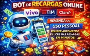 Painel de Recarga Celular - Crédito Celular (Preço Baixo)