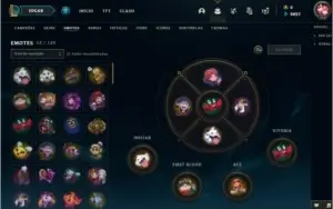 Conta lol gold 4, lvl 195 - LEIA