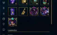Fullacesso - Conta De 2014 - 19 Skins - Level 44 - 167 Campe
