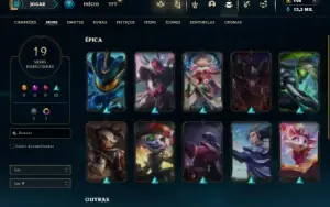 Fullacesso - Conta De 2014 - 19 Skins - Level 44 - 167 Campe