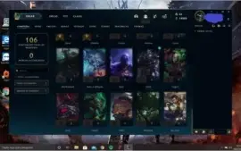 Conta de Lol D4 full