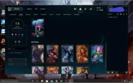 Conta de Lol D4 full