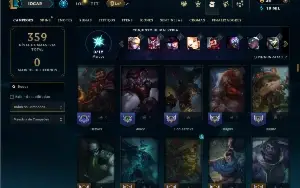 Unranked com 150 Champs e 66 Skins ( MAIN JG )
