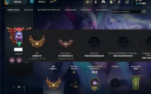 Conta Bronze 2 com TODOS os champs e 431 Skins + 7 Prestigio