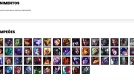 Conta ouro 3 com 55 Champs e 45 Skins