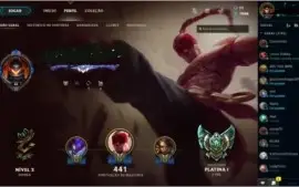 Conta LoL Platina 1, 51 Skins, 128 Campões