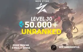 CONTA SMURF LOL - 50K ESSÊNCIAS