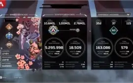 VENDO CONTA COM HERANÇA DA  WRAITH, PATHFINDER E LIFELINE