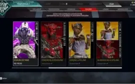 VENDO CONTA COM HERANÇA DA  WRAITH, PATHFINDER E LIFELINE