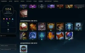 Conta League of Legends Full Acesso - 57 Champs 99 Skins
