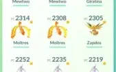 Conta de Pokémon GO